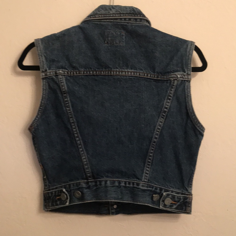 Calvin Klein Basic Vest Antique Wash 90s Y2K - Picture 3 of 8